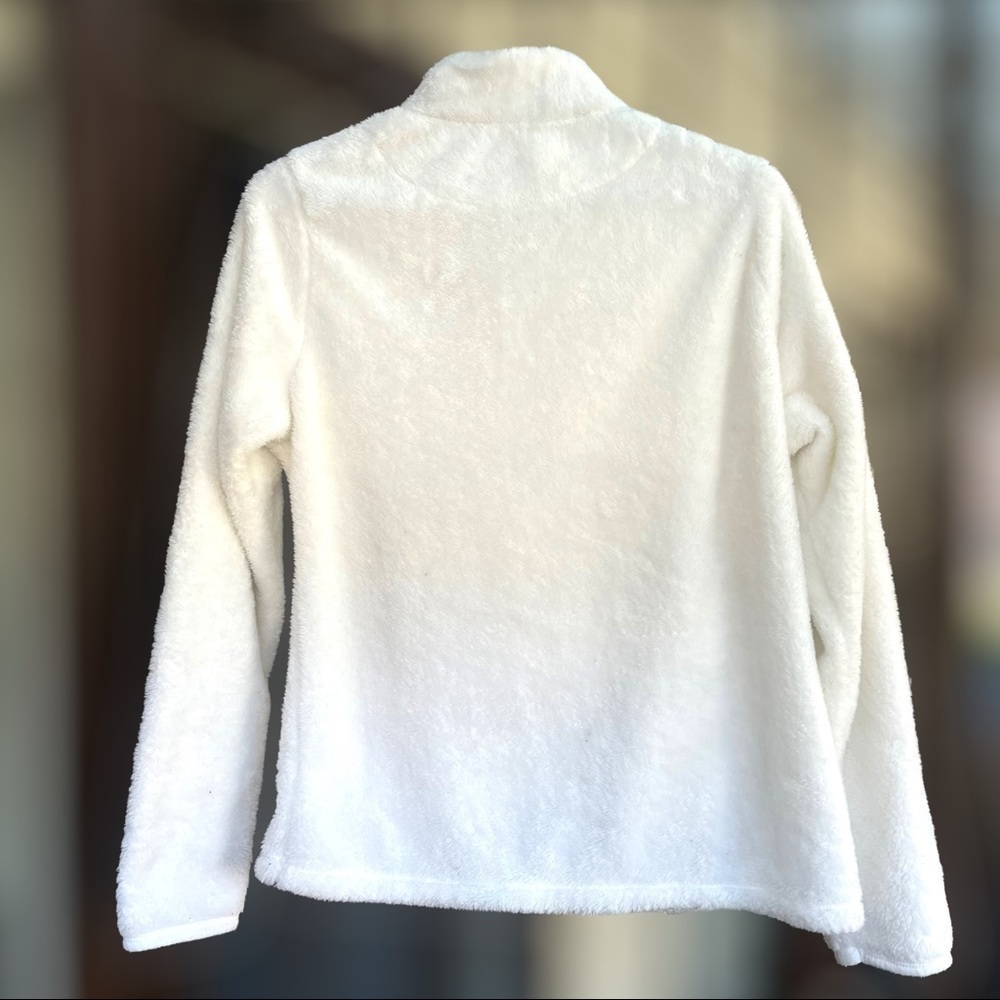 Fila White Teddy Jacket Size XL - Picture 2 of 4
